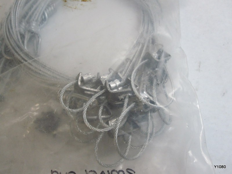 Trap Tags 5' Snare Extension Cable Extender sure lock swivel end