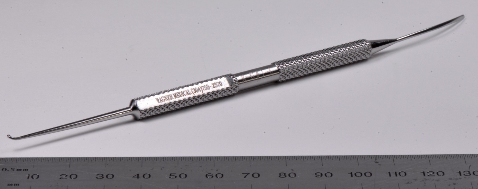 Wagner Medical K-G / 1-L Kabnick Vein Hook 7" Double Ended Surgical Stainless
