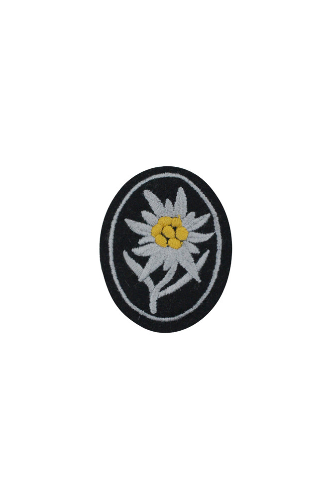Elite mountain troops edelweiss sleeve insignia