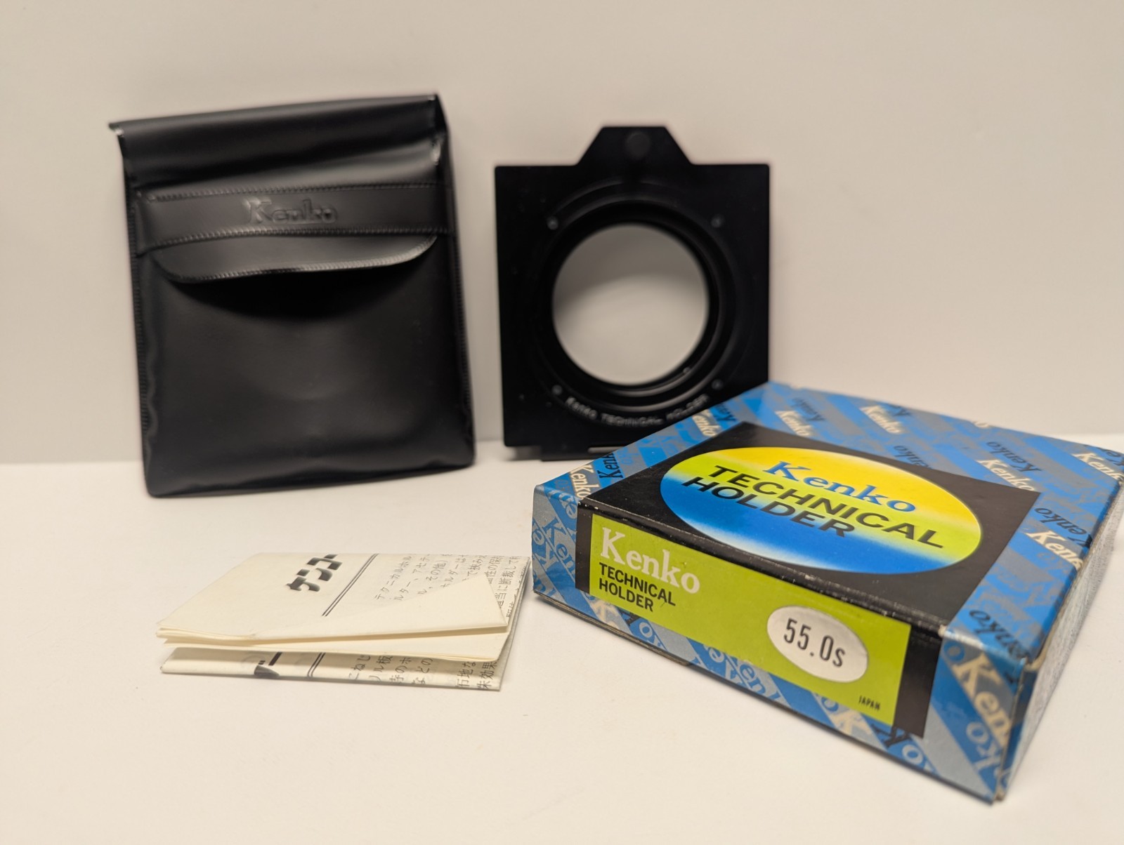 Kenko 55mm Technical Holder 50.0S w Case in Original Box from Japan