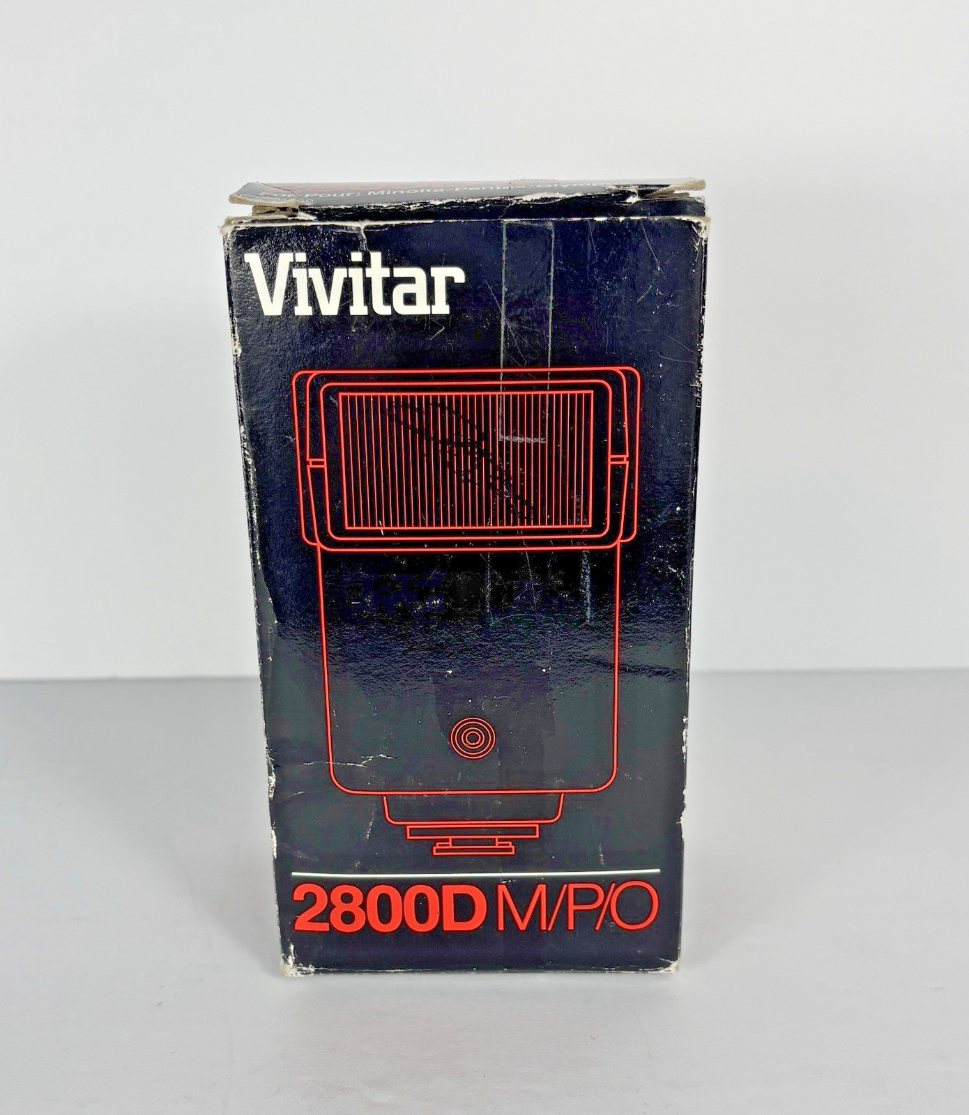 Vintage Vivitar 2800D Electronic Flash for Minolta Pentax Olympus - Tested Works