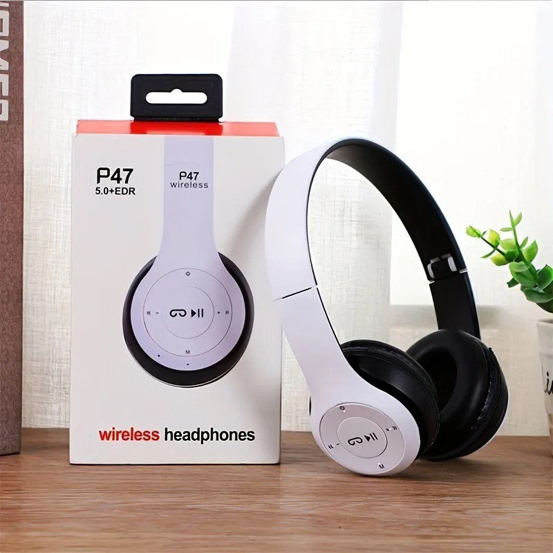 EDUP P47 Bluetooth 5.0 Wireless Folding Headset Sports Game Headphones USA Sell