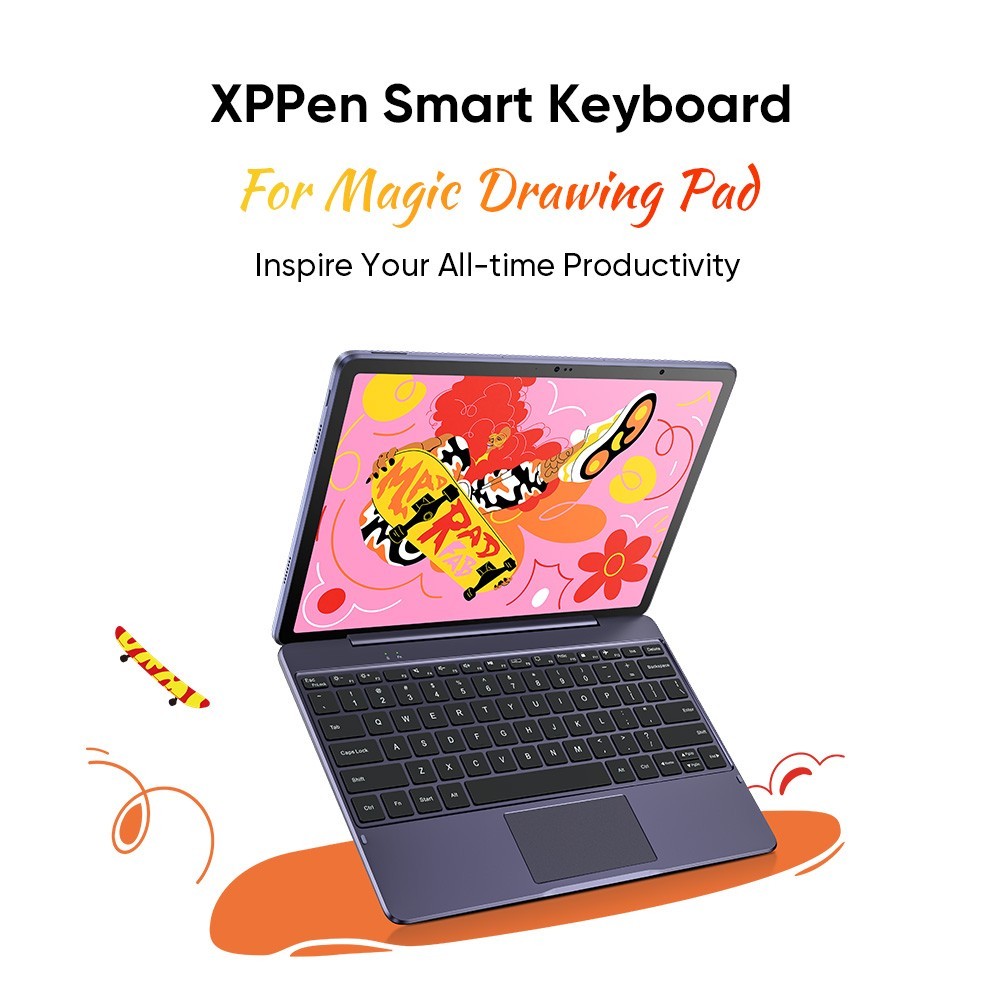 XPPen ACK08 Shortcut Keyboard Only For Magic Drawing Pad Android 14