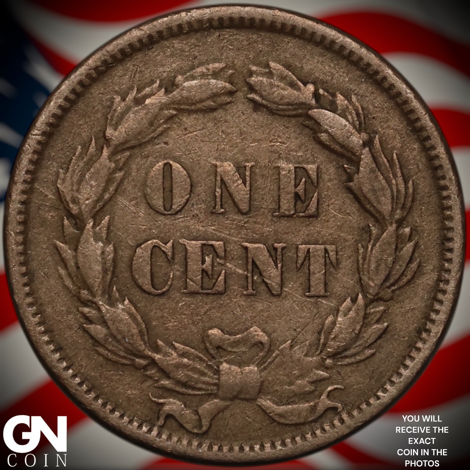 1859 Indian Head Cent Penny A2946