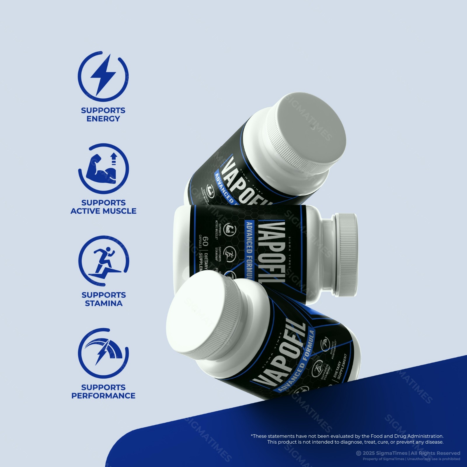 Vapofil Capsule, Male Performance Support Supplement for Energy & Stamina -2Pack