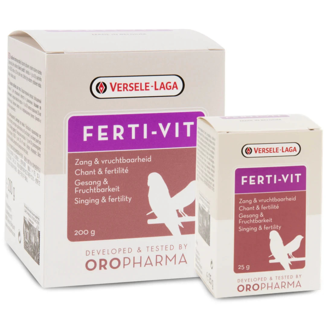 Oropharma Versele-Laga Ferti-Vit - Bird Singing and Fertility Vitamins 25g, 200g