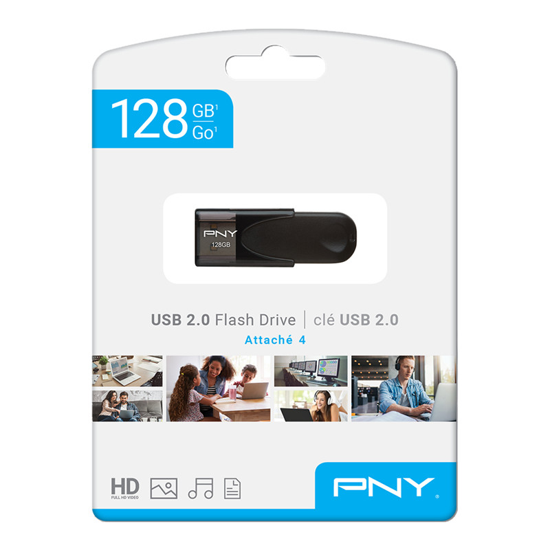 PNY 128GB USB 2.0 Flash Drive Attache 4 - BRAND NEW + FREE SHIPPING!