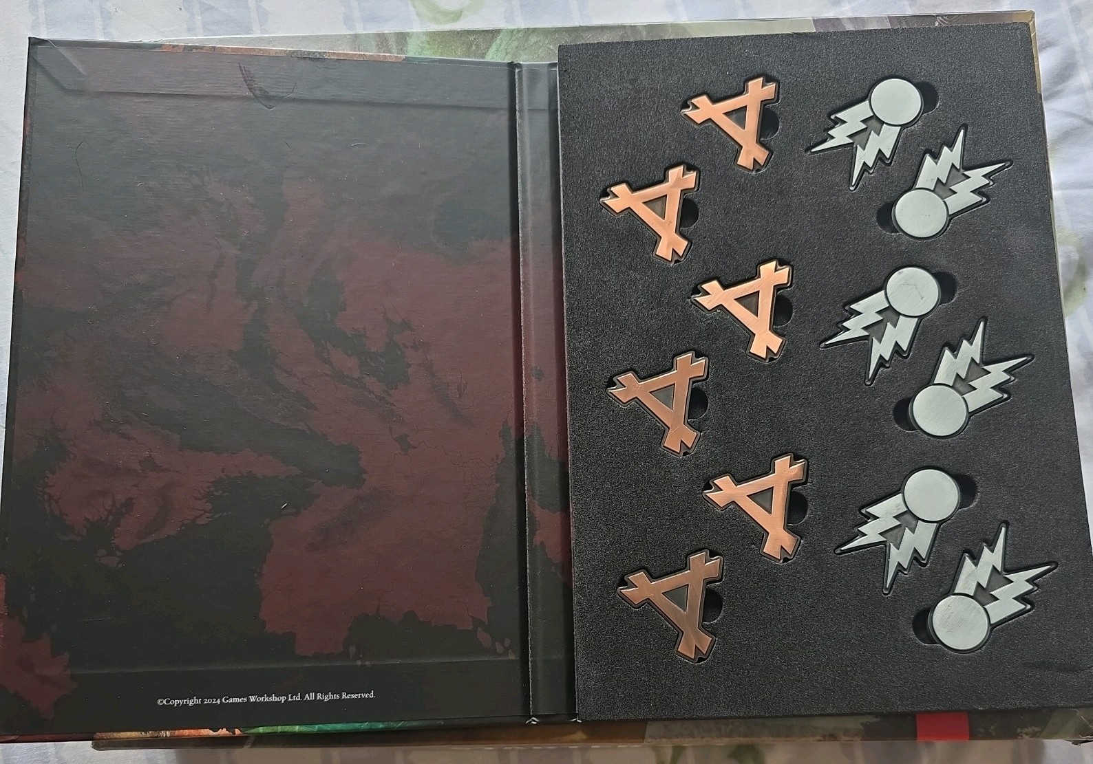 Warhammer Age of Sigmar Metal Command Point Tokens - Rare Store Exclusive