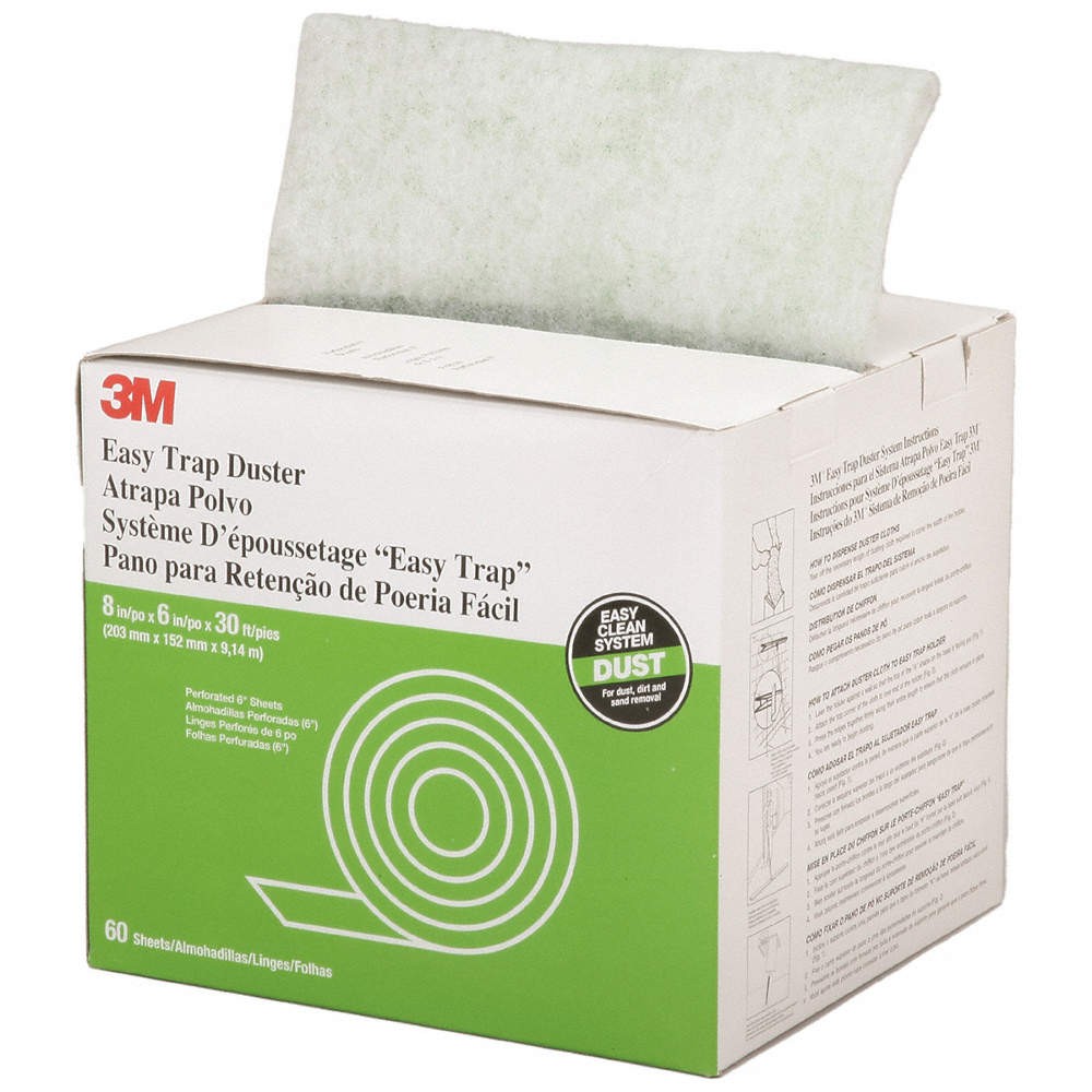 ABILITY ONE 7920-01-598-9092 Dust Cloth,8 in L,White 31UG11