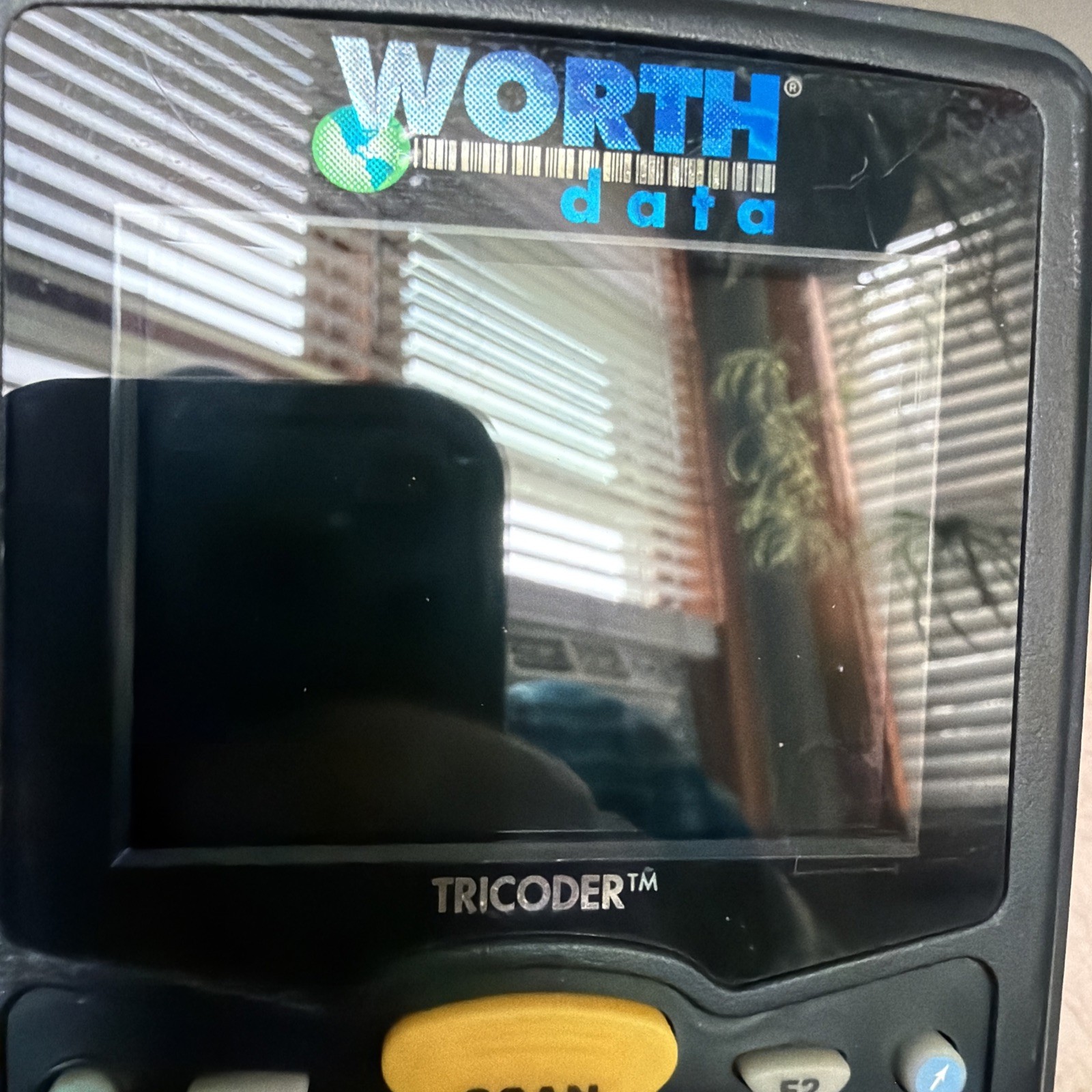 USED Worth Data LT5001H TriCoder Barcode Scanner Data Collector.