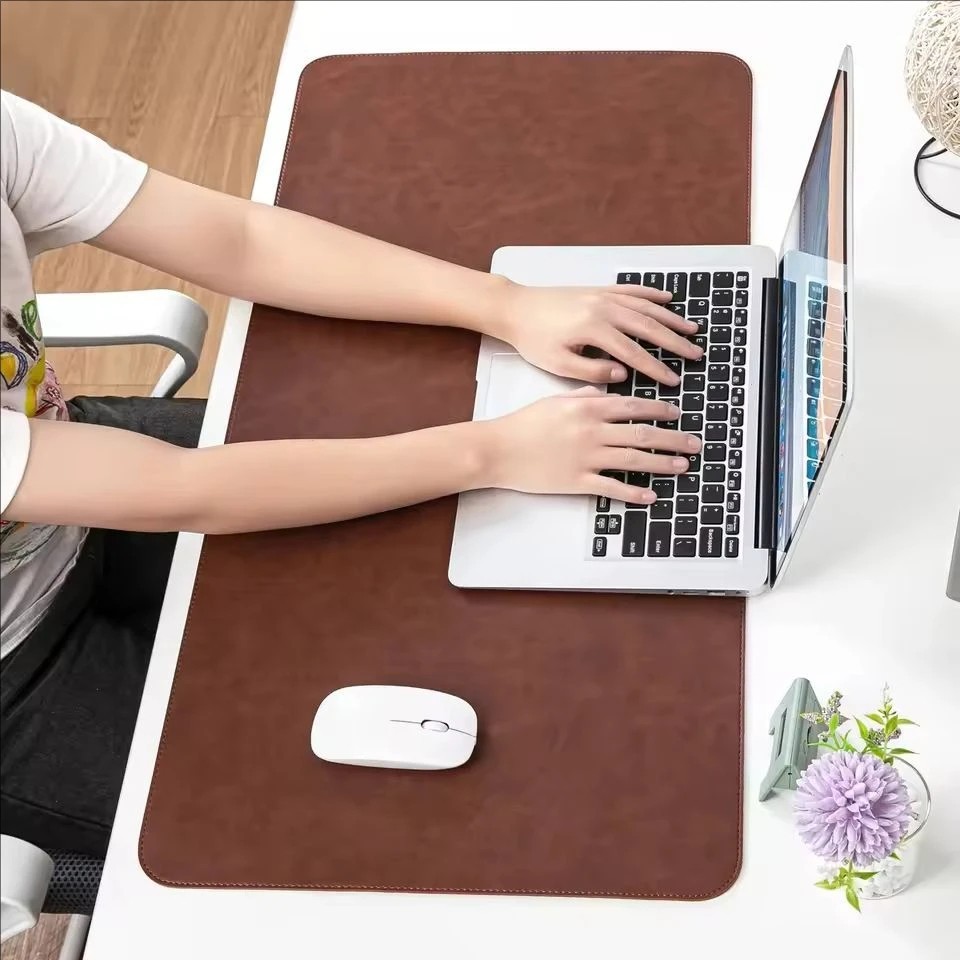 Waterproof PU Desk Mat Large Mouse Pad Non Slip Keyboard Laptop US