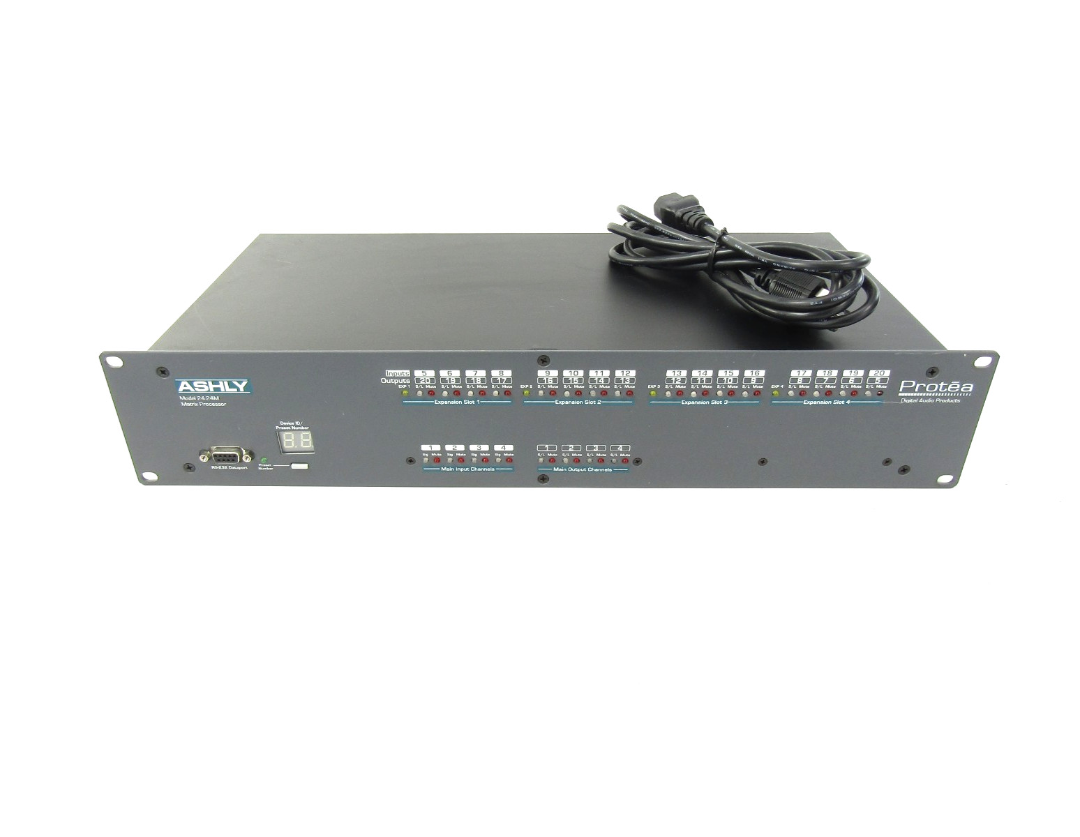 Ashly Protea 24.24M Matrix Processor w/ 4 Expansion Slots