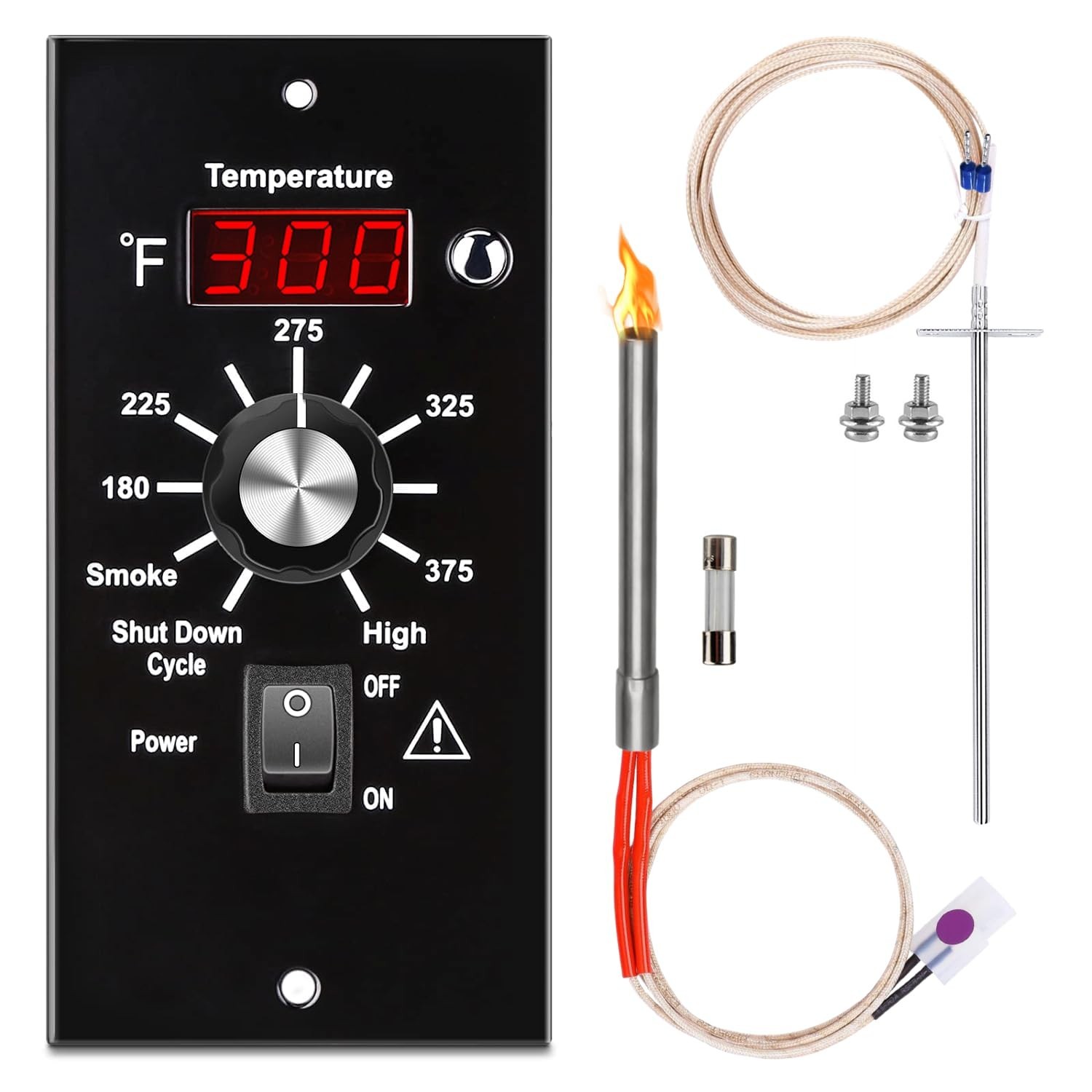 Digital Temperature Controller Replacement Parts BAC236 for Traeger Wood Pell...