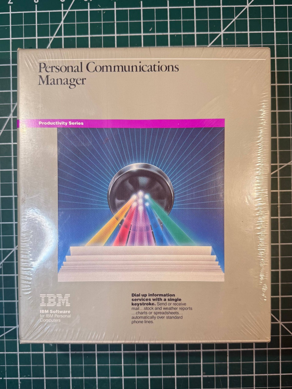 Vintage IBM Personal Communications Manager Diskette and Manual, Sealed, 6024100