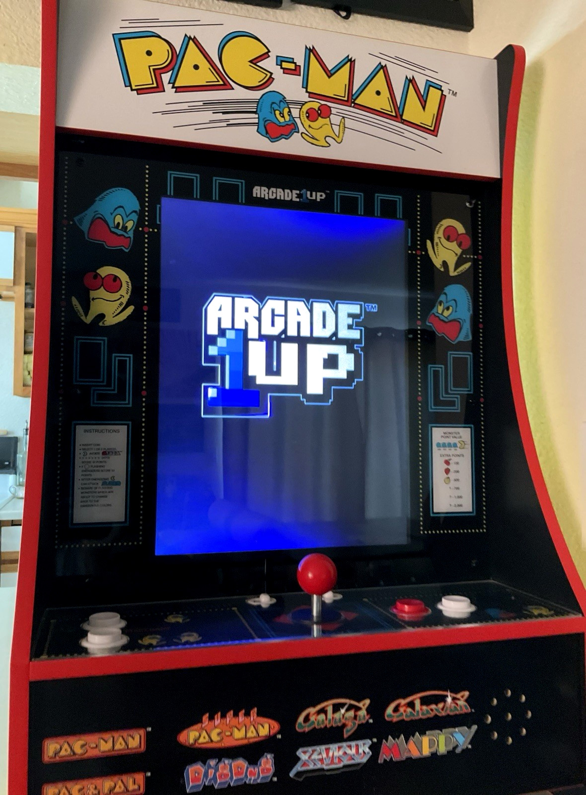 Arcade1Up NAMCO PAC-MAN PartyCade 8 Games in 1 Portable Home Arcade 8223 L@@K!