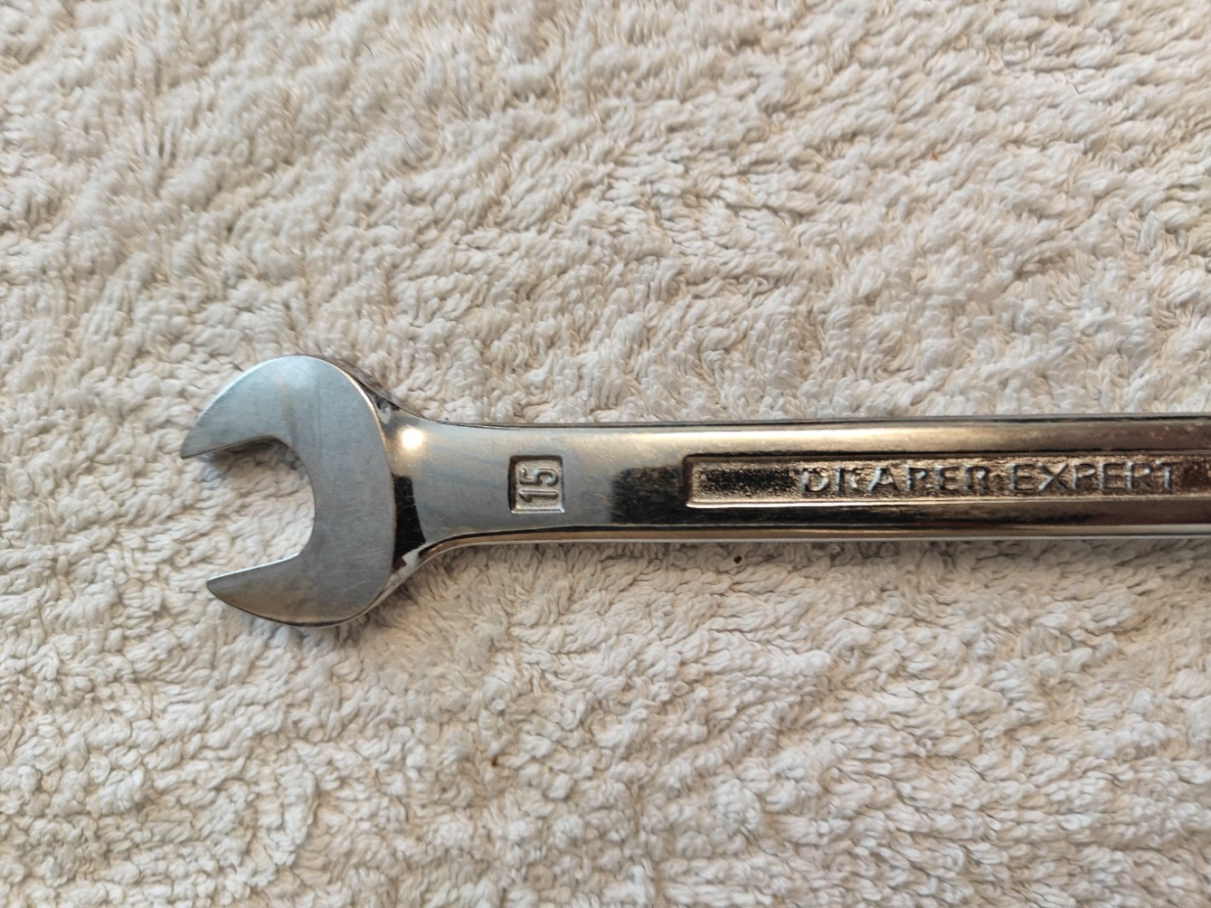 Draper Expert Combination Spanner, 15mm Stock No: 35394