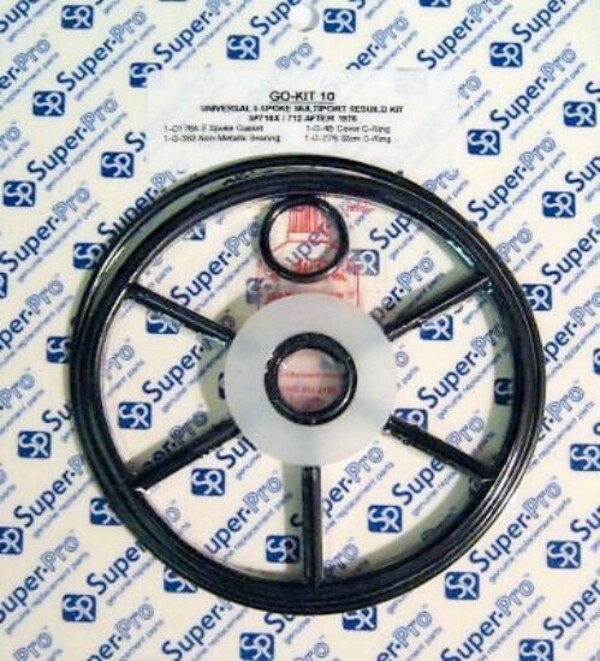 5 Spoke Pool Valve Seal Kit for Hayward SP710, SP711, SP712 Vari-Flo Pool Valve