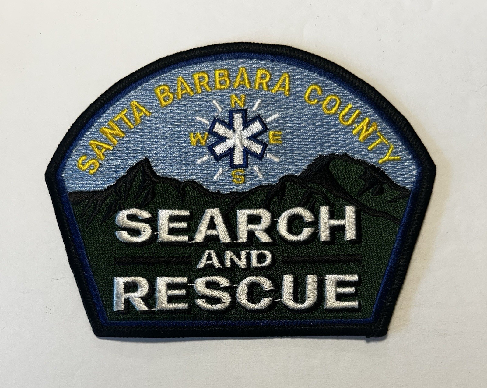 CALIFORNIA CA SANTA BARBARA COUNTY SEARCH & RESCUE PATCH #PDD57