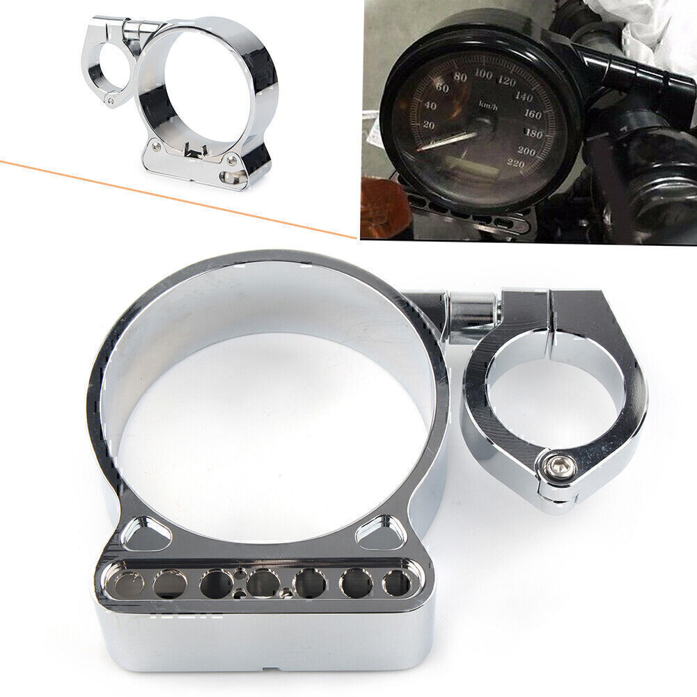 US 39mm/16" Side Mount Speedo Relocation Bracket For Harley Sportster 2004-2014