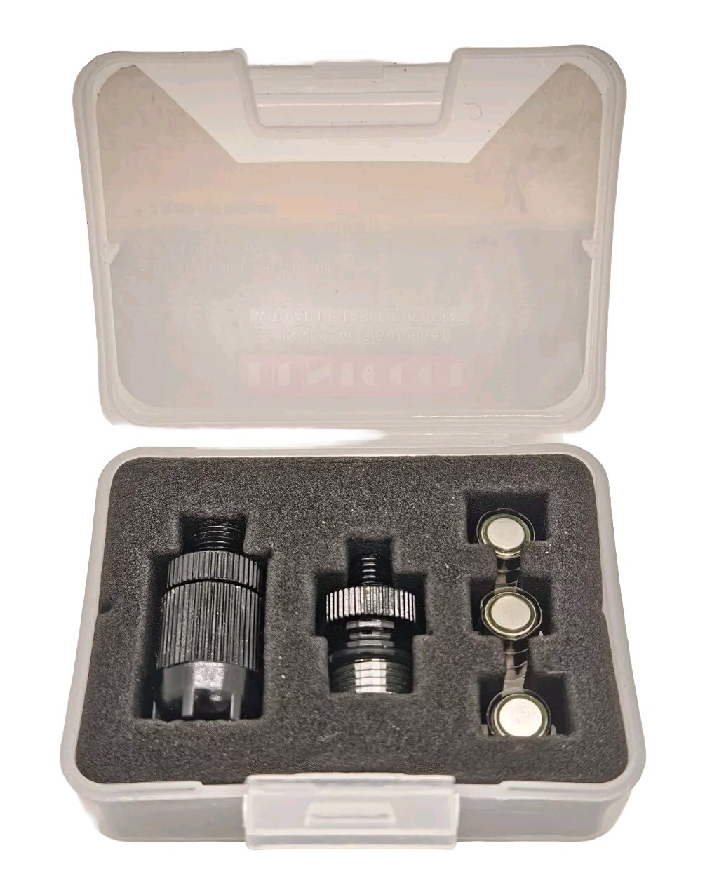 New In Box Compound Bow Fiber Optic LED Sight Light 3/8-32 & 1/4-28