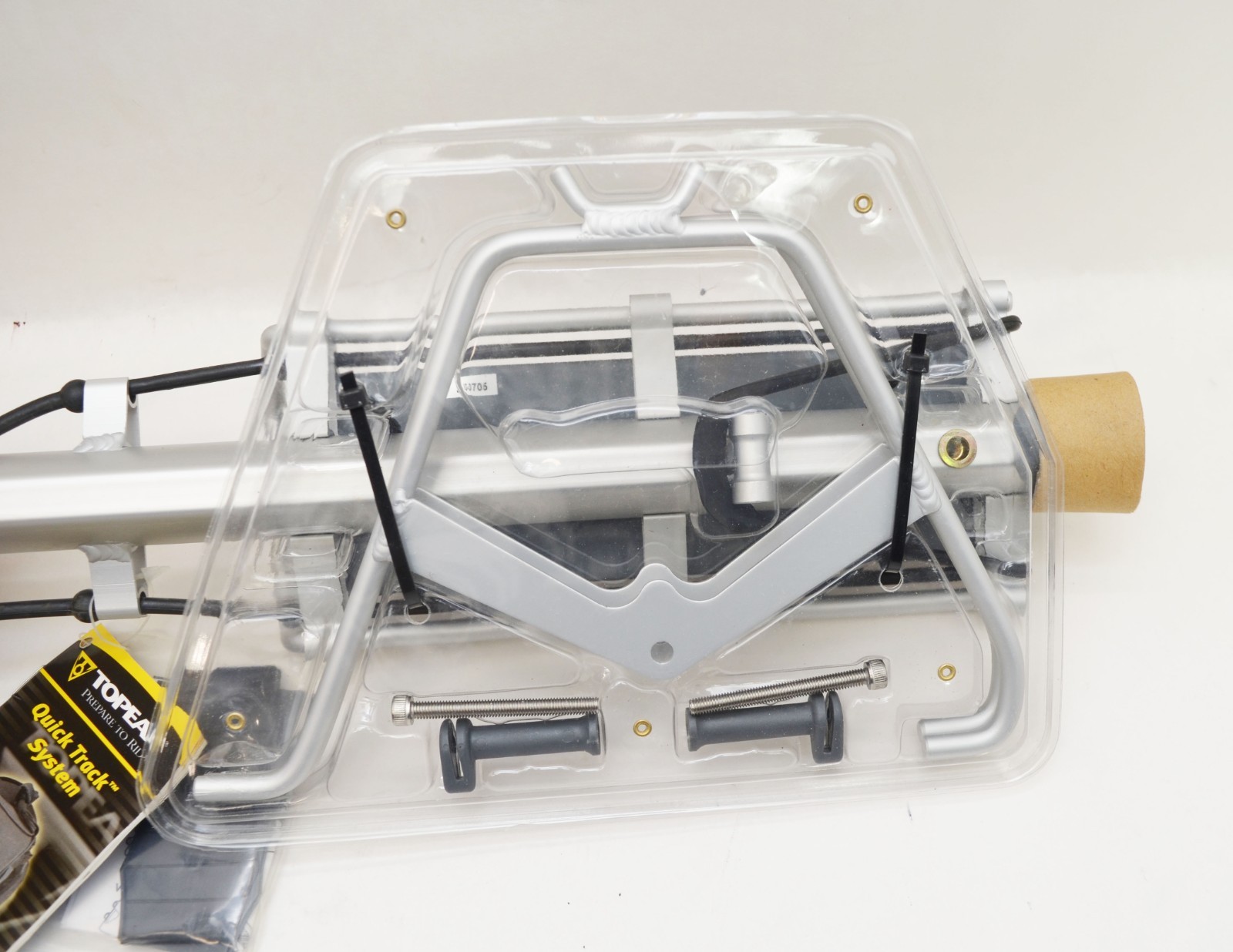 Topeak QR Beam RX Bicycle Seat Post Mount Rack With Panier Side Frames (E Type)