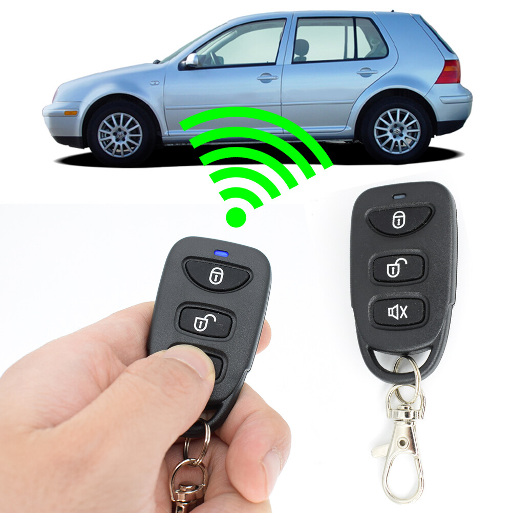 Car Universal 4 Door Power Lock Kit Keyless Entry System Security Remote Central