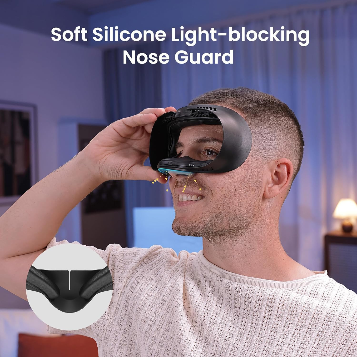 KIWI design V4 Facial Interface Face Pads Compatible with Oculus/Meta Quest 3S,