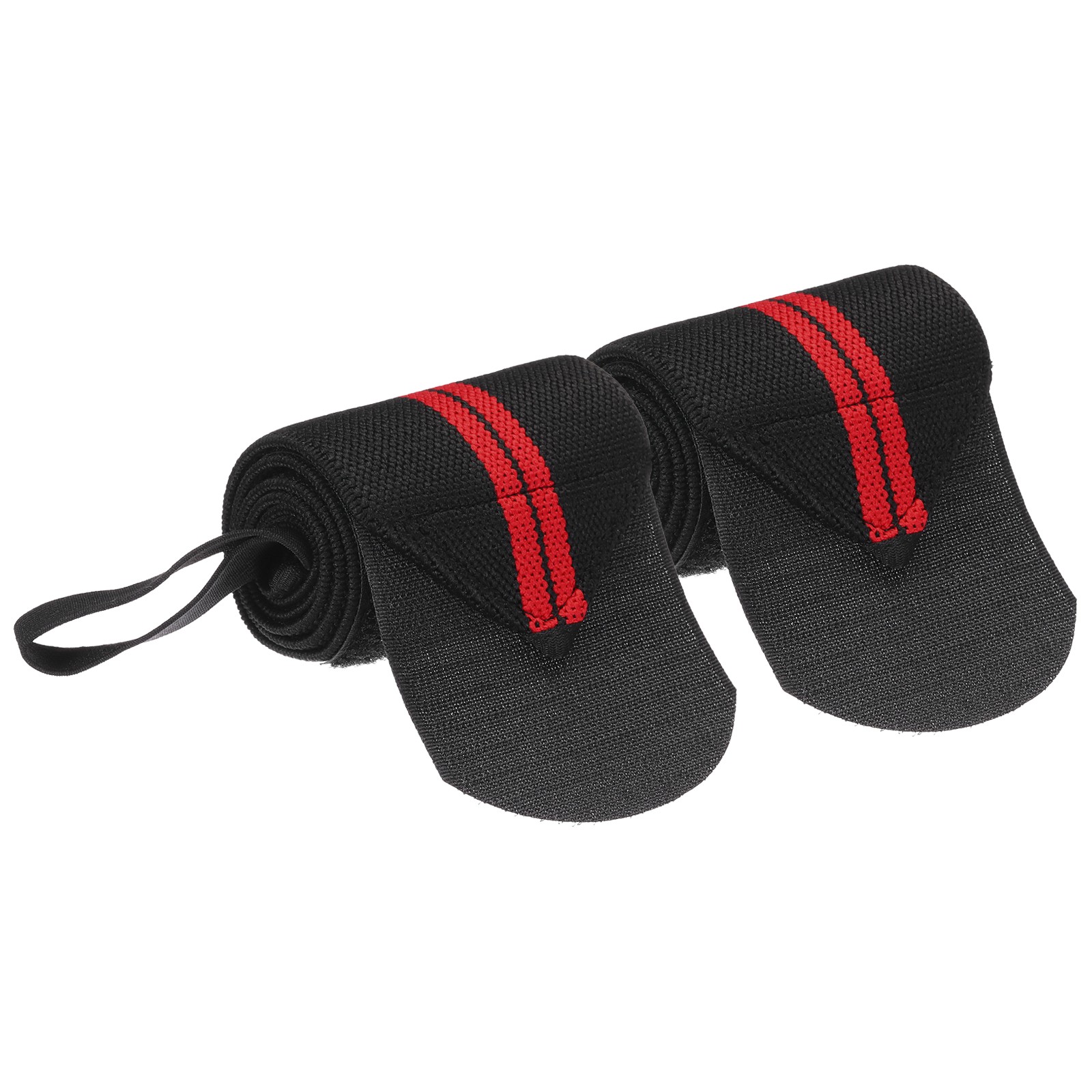 2 Pcs Wrist Brace, Lifting Wrist Wraps Gym Strap for Men Women, Deep Red