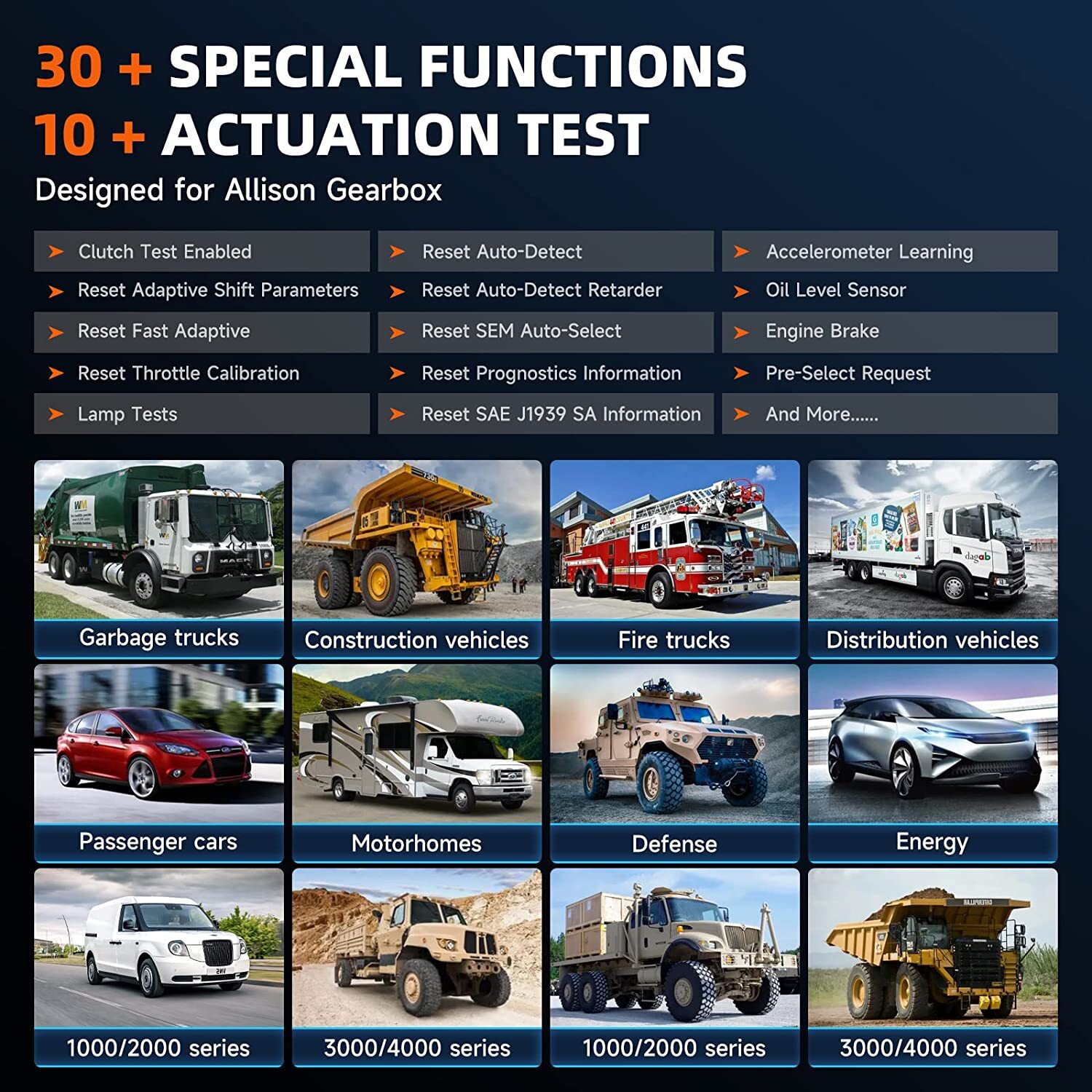 DIESEL DIAGNOSTIC TOOL HEAVY DUTY TRUCK SCANNER FULL SYSTEM OBD OBD2 CODE READER
