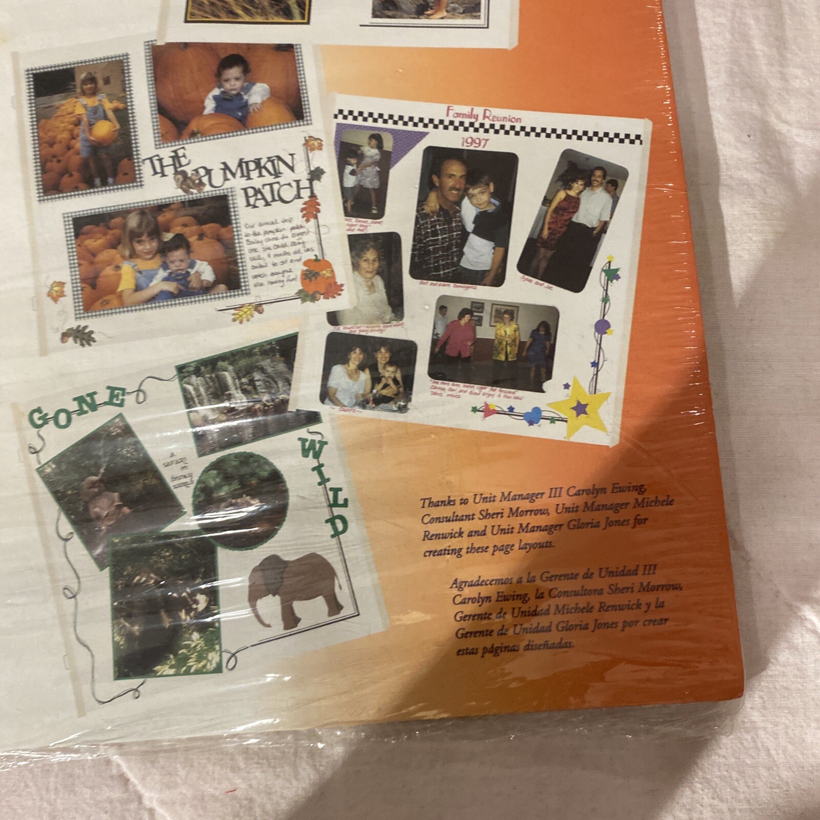 NEW Creative Memories Collection Border Basic Square Corner 12 x 12