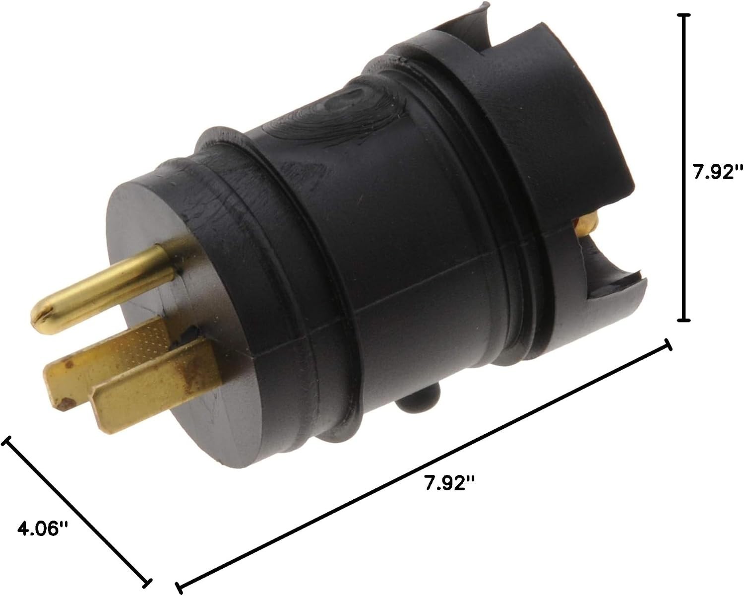 Field-Wired 120V Male Plug | Weatherproof Technology