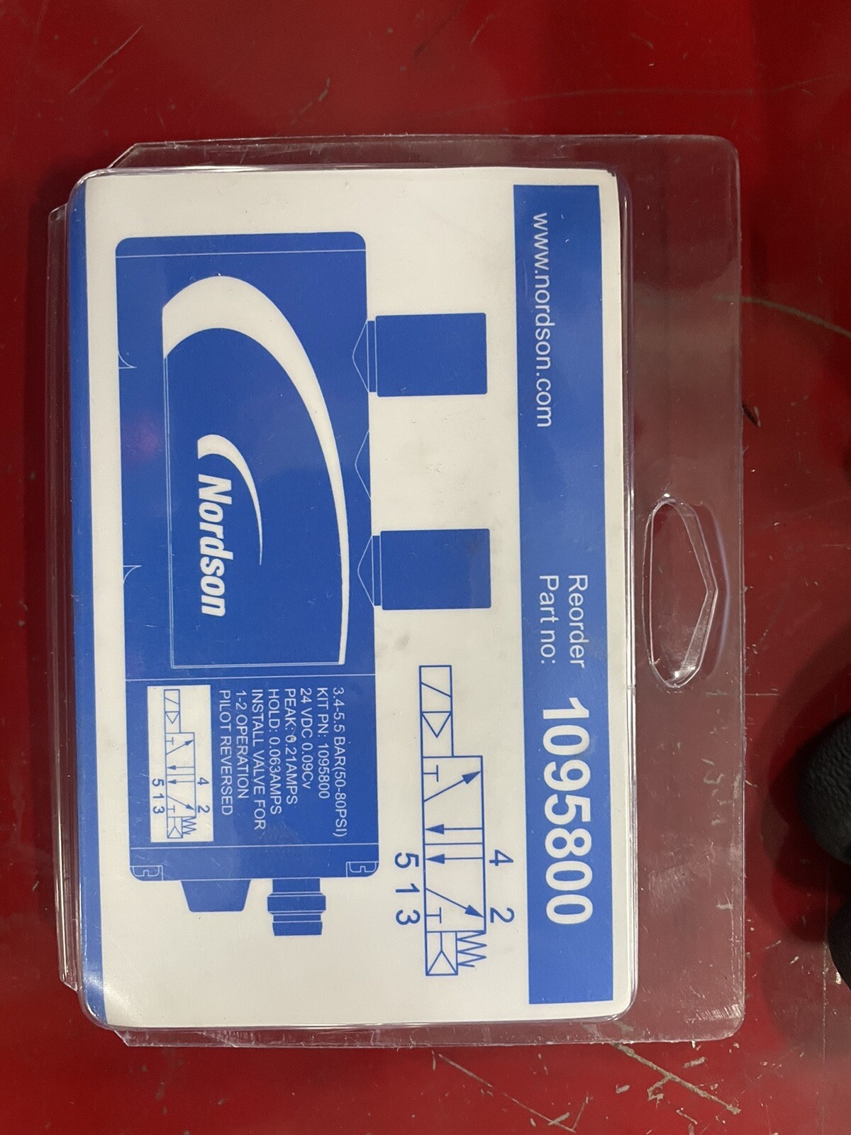 NORDSON 1095800 SOLENOID BRAND NEW