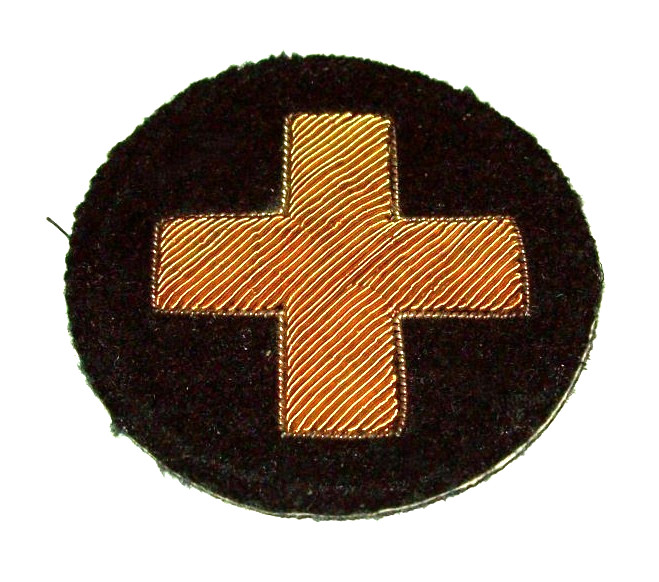 ORIGINAL OCCUPATION JAPANESE MADE BULLION 33rd INFANTRY DIVISION WORN PATCH
