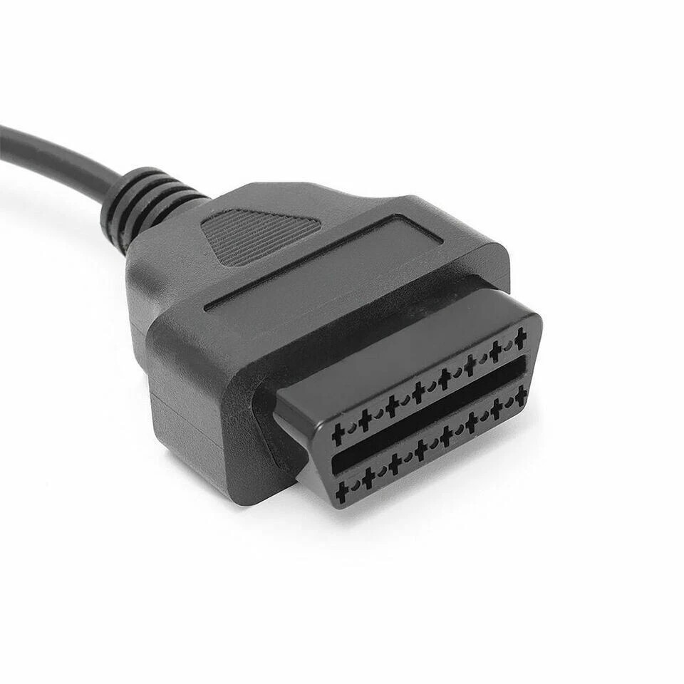 7 Pin OBD1 to 16 Pin OBD2 Convertor Adapter Cable Code Reader Scanner For Ford