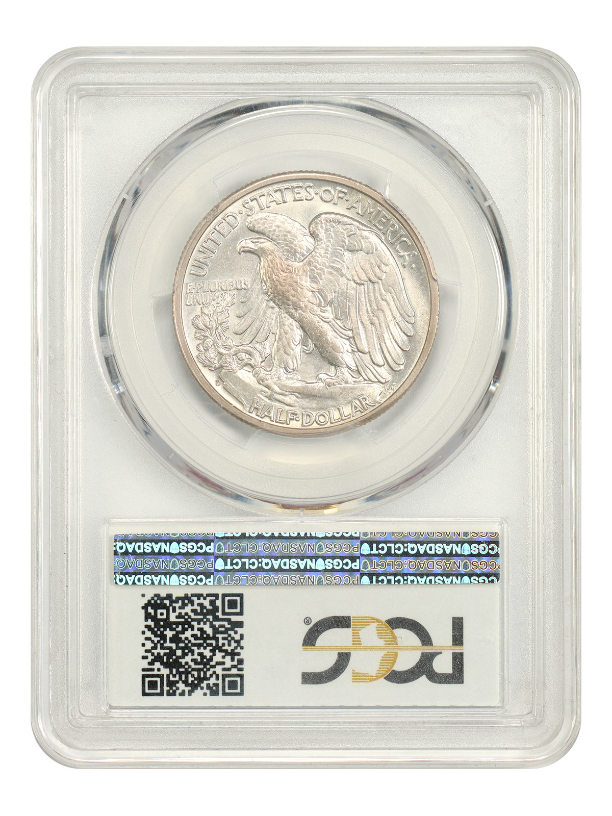 1944-D 50C PCGS MS65 (Hand Engraved Initials, FS-901)