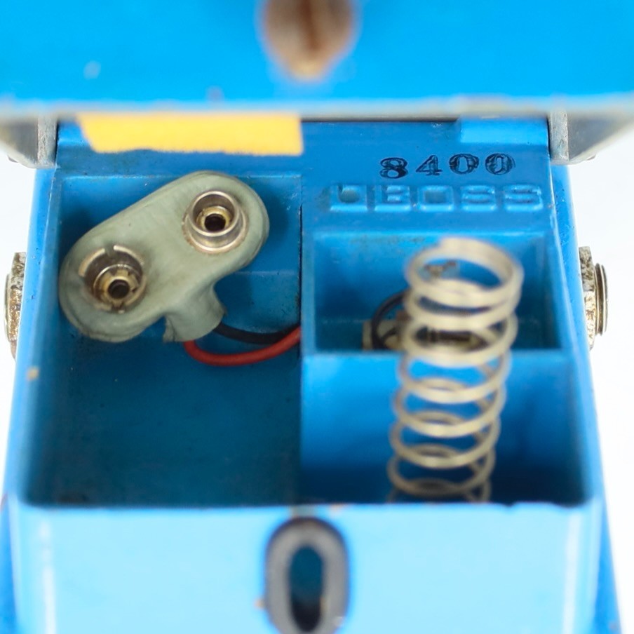 BOSS CS-1 Compression Sustainer 1979 MIJ Silver Screw Skeleton Switch 8400