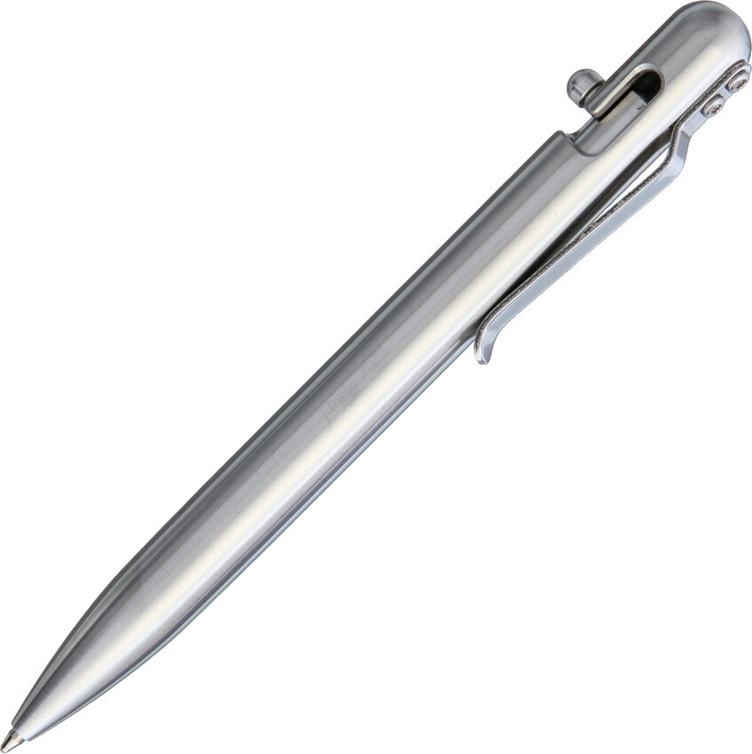 Bastion Knives EDC Bolt Action Pen Stainless PEN-BLTACN-STS