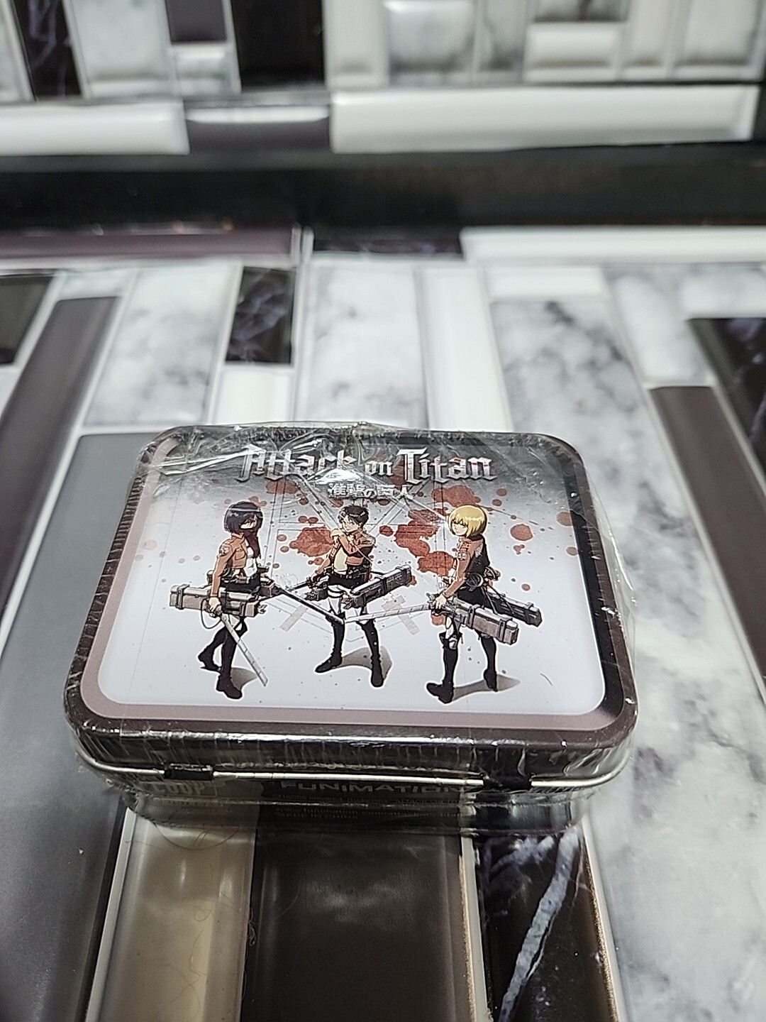 Attack on Titan Teeny Tins Funimation Mini Lunchbox Brand New Sealed