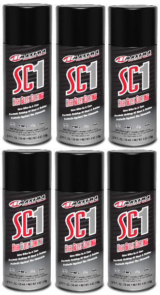 Maxima Racing Oils 78904 SC1 High Gloss Coating  6/4oz Cans