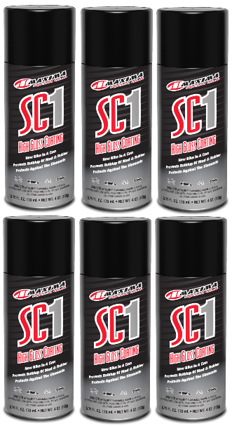 Maxima Racing Oils 78904 SC1 High Gloss Coating 6/4oz Cans