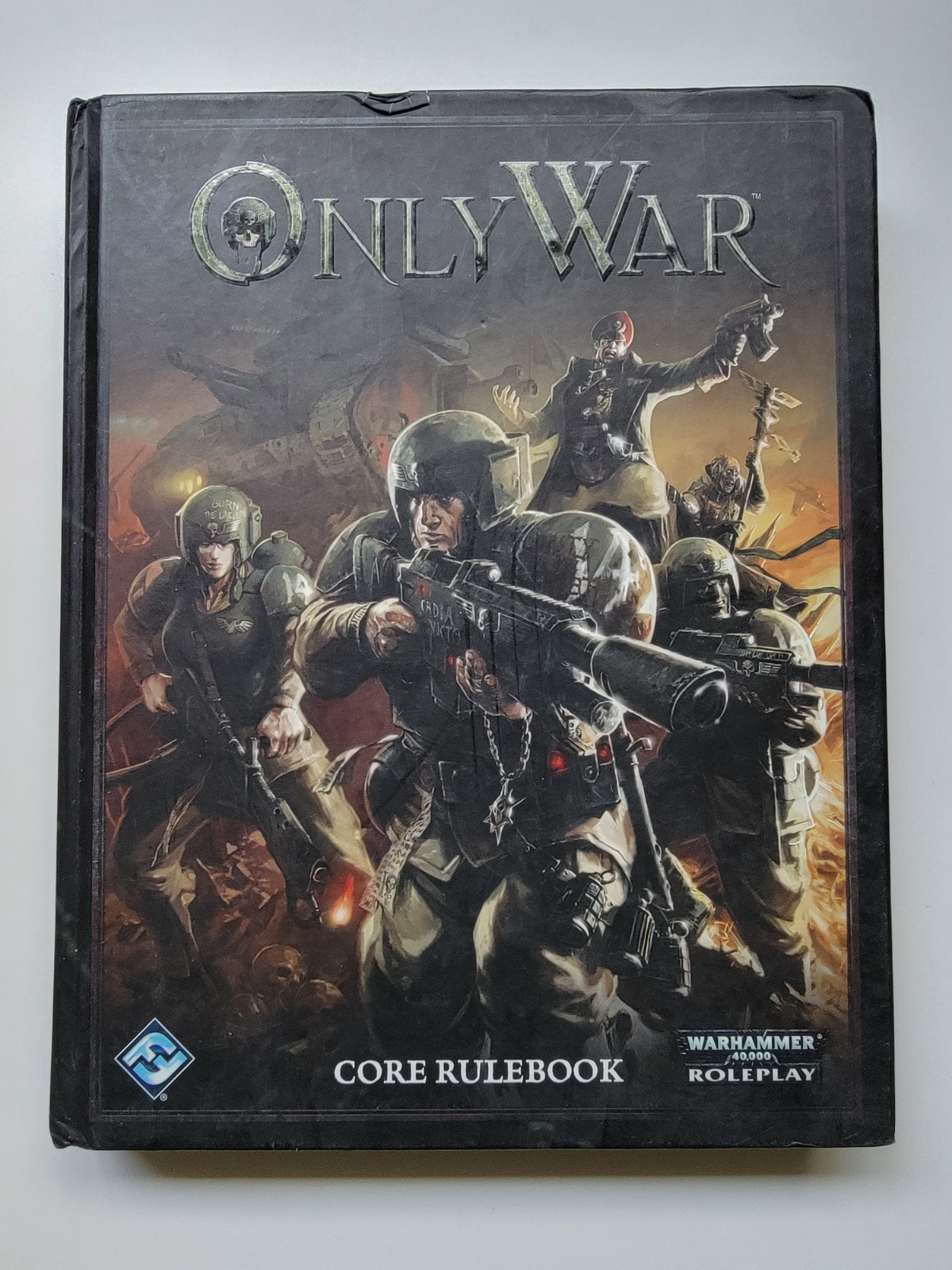 Warhammer 40k Only War: Core Rulebook by Fantasy Flight Games RPG Hardcover