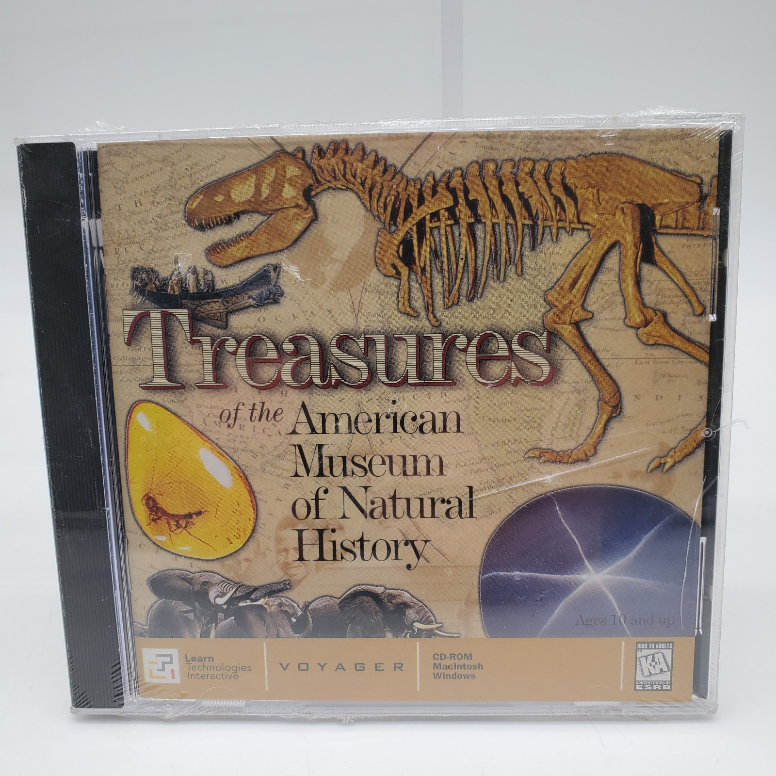 Treasures of the American Museum Of Natural History CD ROM Voyager Sealed