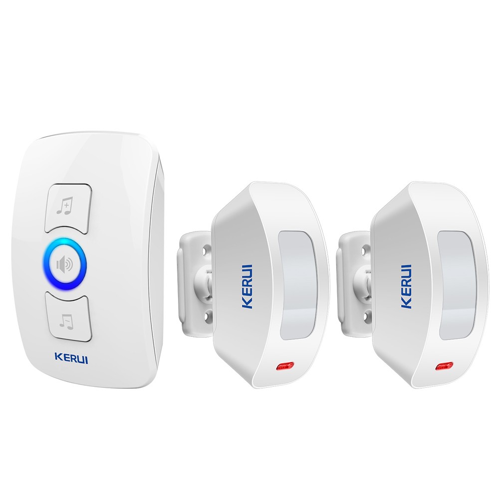 500Ft Long Range Infrared Wireless Doorbell Home Security Chime Set