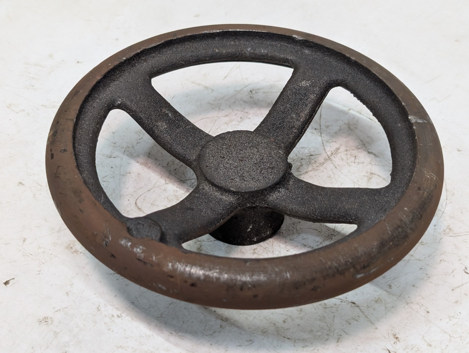 D-3 Heavy-duty 4-spoke cast-iron industrial machine assembly hand wheel control