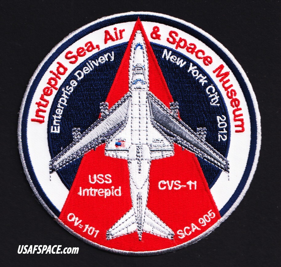 ORIGINAL - NASA - FINAL FERRY FLIGHT  ENTERPRISE  SHUTTLE CARRIERS - SCA - PATCH