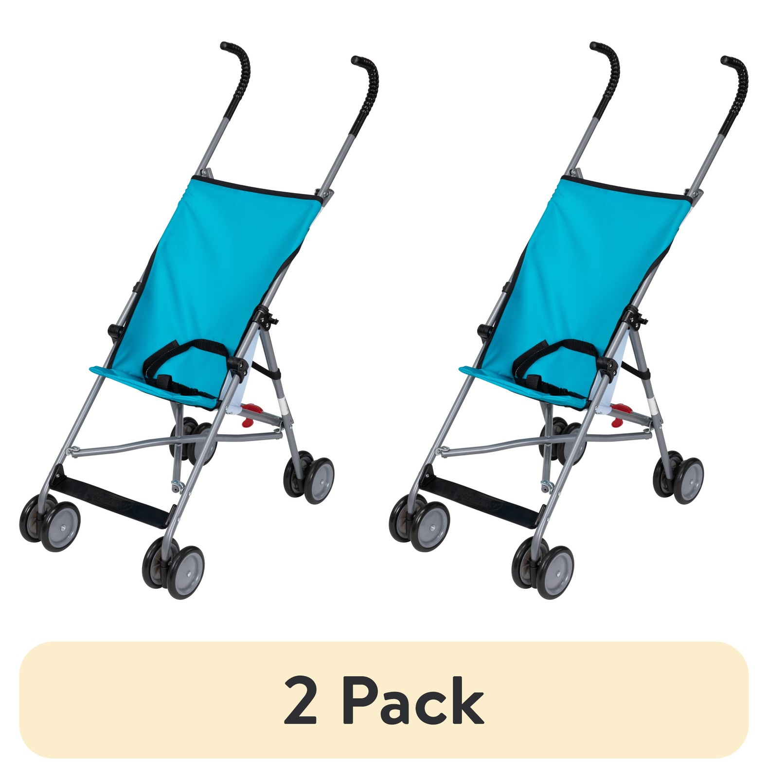 (2 pack Kids Comfort Height Umbrella Stroller Freshwater Turquoise Toddler