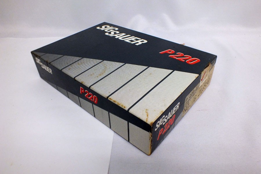 Vintage Sig Sauer P220 .45acp Pistol Factory Retail BOX ONLY