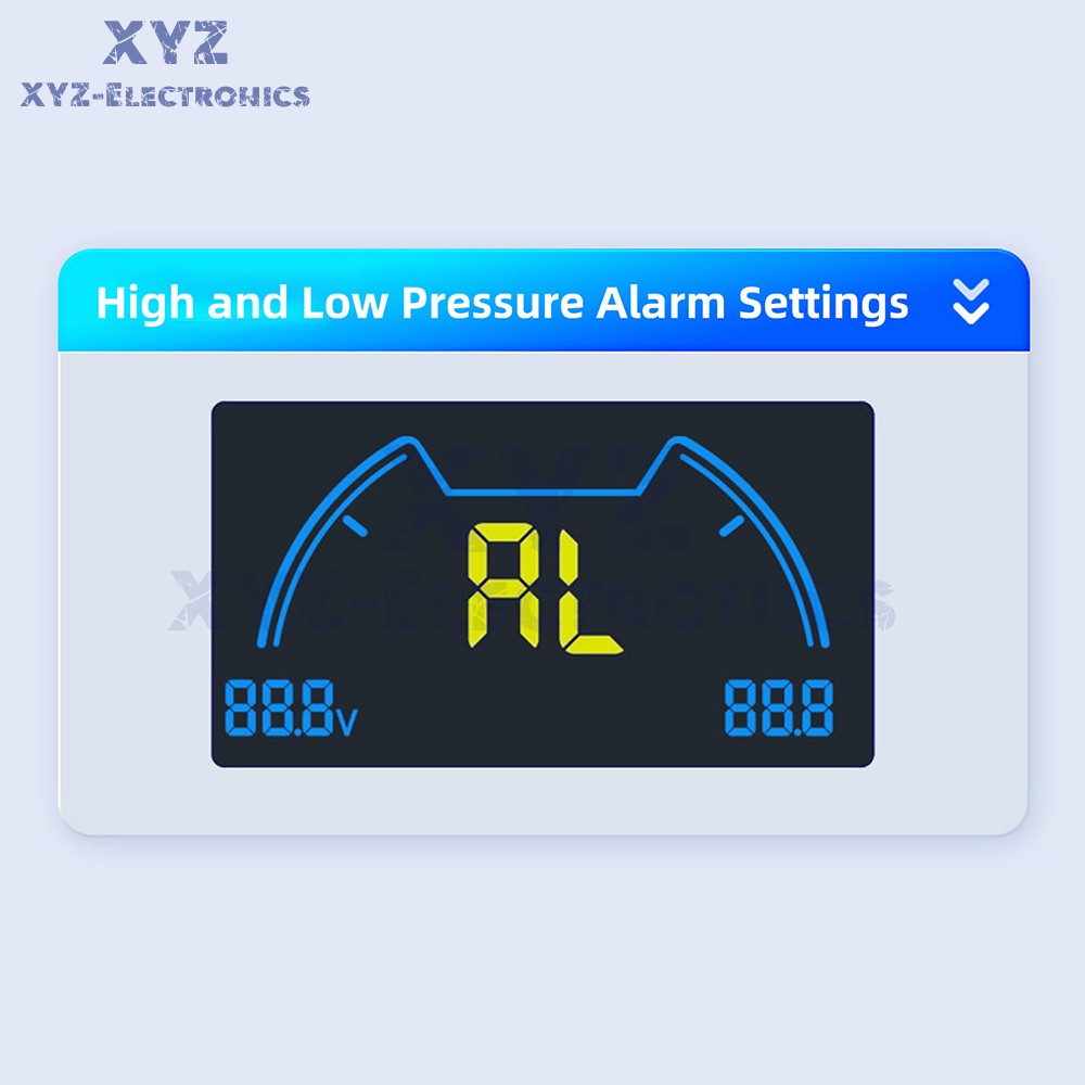 Digital Voltage Power Indicator Temperature Sensor Two-Wire Battery Level Meter