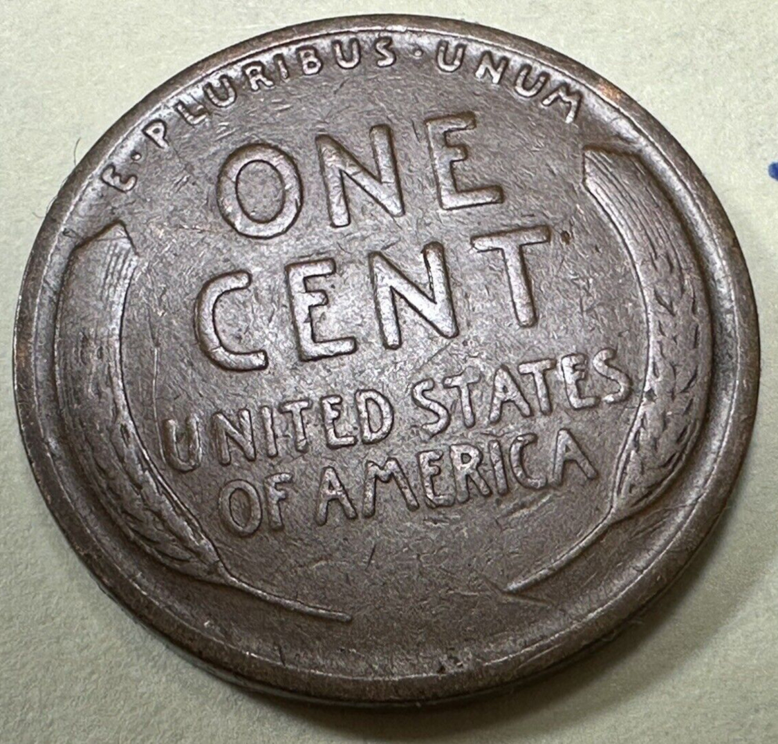 1926 1C BN Lincoln Cent WHEAT PENNY 3957N