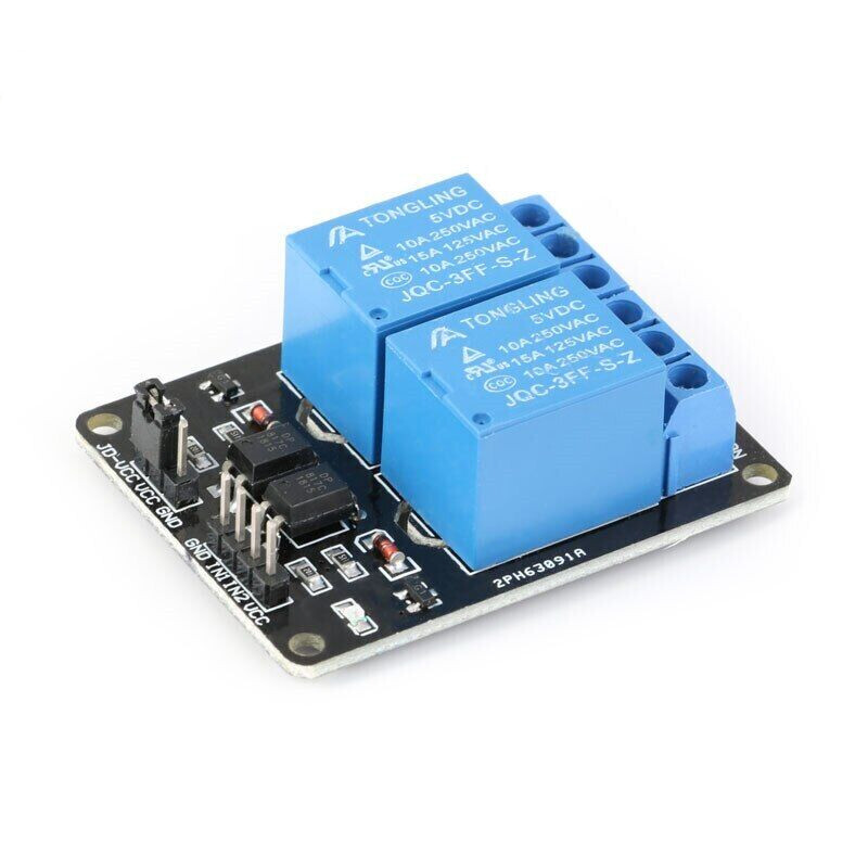 5V 2 Channel Relay Module With Optocoupler Relay Output 2 Way Relay Module